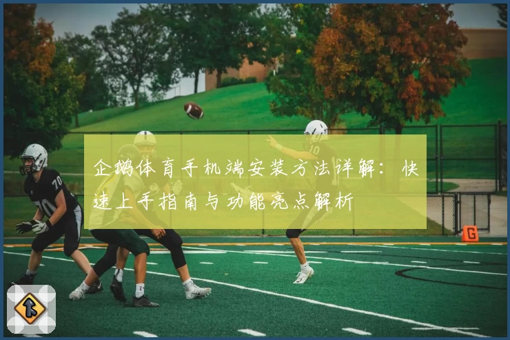 企鹅体育手机端安装方法详解：快速上手指南与功能亮点解析